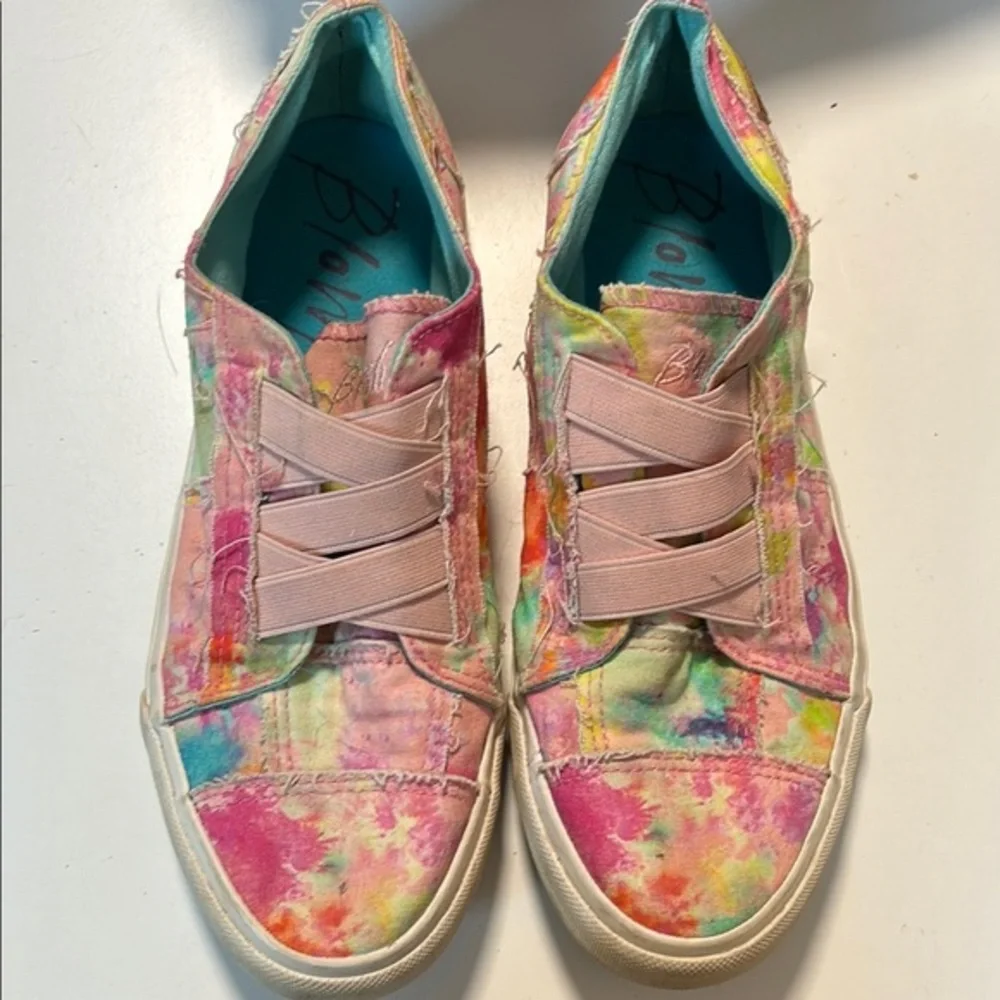 Colorful Tie-Dye Sneakers
